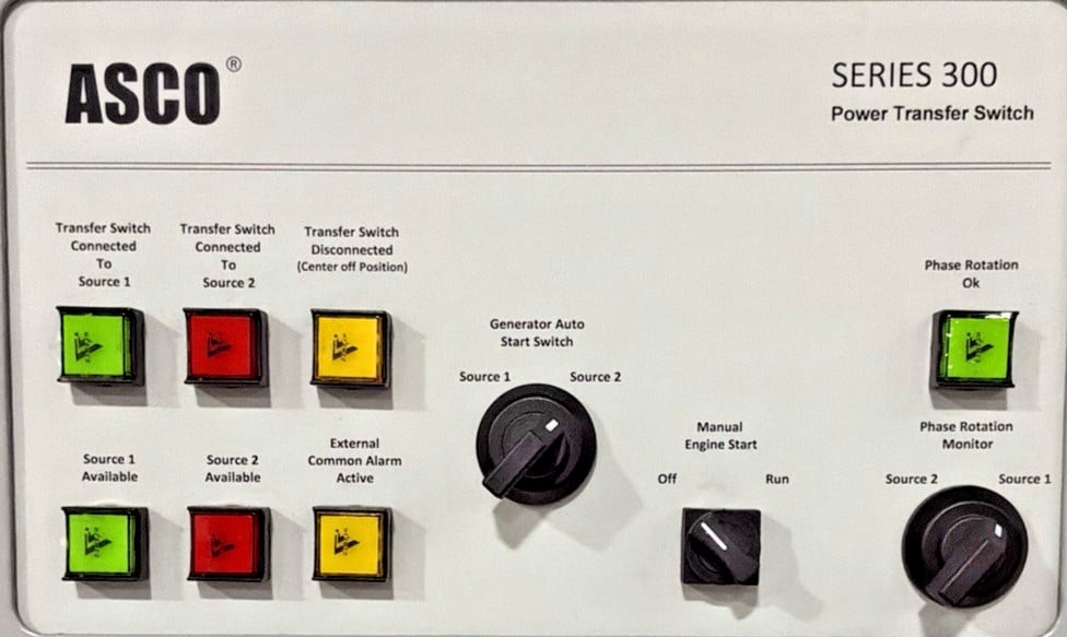 225 Amp. ASCO #J03MUQA30225N08S, Transfer Switch, 480 Volts, 3 Pole, 4 Wire, switchboard, 60 Hz - Image 7