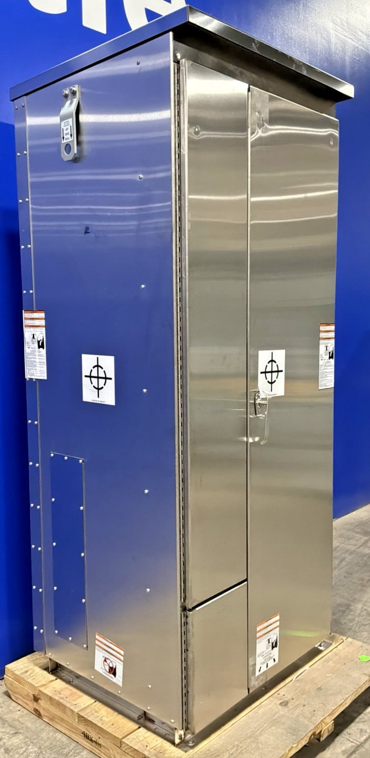 225 Amp. ASCO #J03M4QA30225N0XS, Manual Transfer Switch, 480 Volts, 3 Pole, 4 Wire, service entrance rated - Image 3