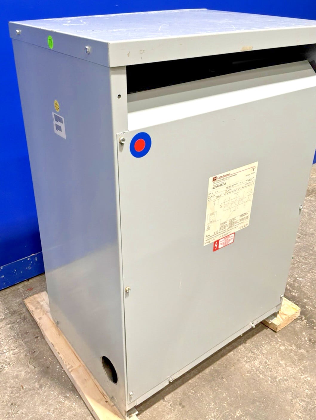 75 KVA 208 Primary, 208Y/120 Secondary, Cutler-Hammer #N29R28T75A, Transformer, 3 Phase, 60 Hz - Image 8