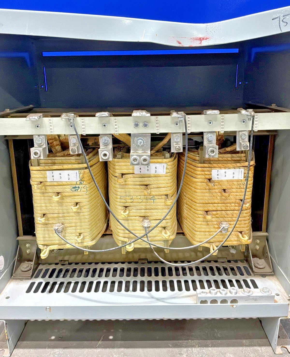 75 KVA 480 Primary, 208Y/120 Secondary, Acme #TP-53314-3S, Transformer, 3 Phase, 60 Hz, NEMA 2 (2 available) - Image 7