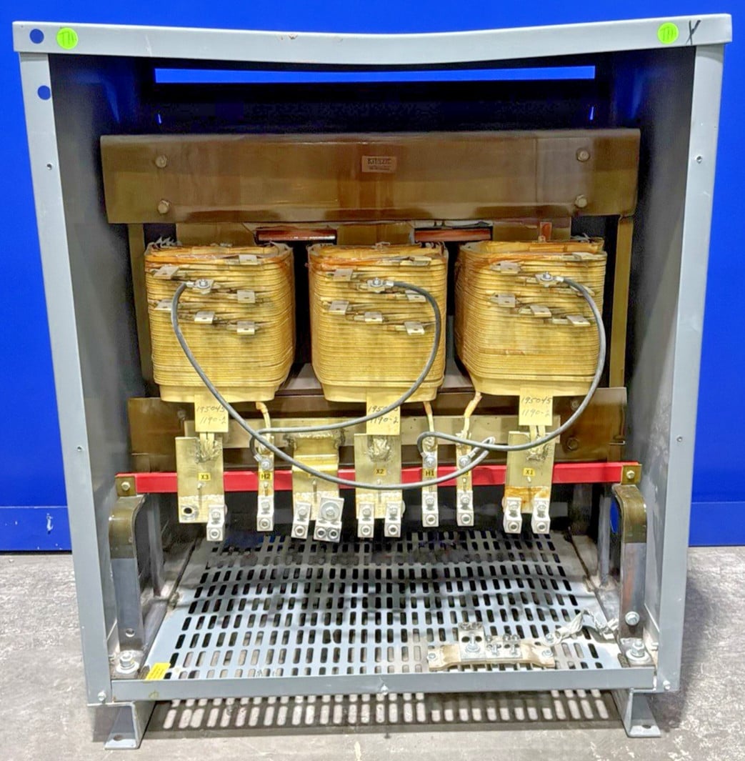 112.5 KVA 480 Primary, 208Y/120 Secondary, Square D #112T3HF, Transformer, 60 Hz - Image 5