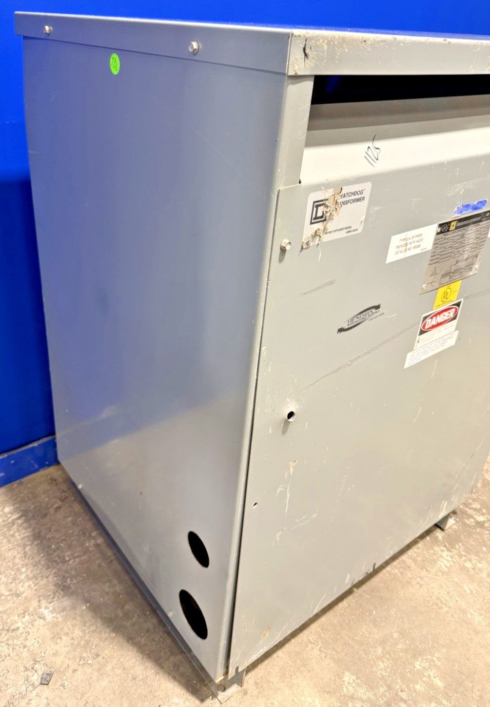 112.5 KVA 480 Primary, 208Y/120 Secondary, Square D #34749-172220298, Transformer, 60 Hz - Image 10
