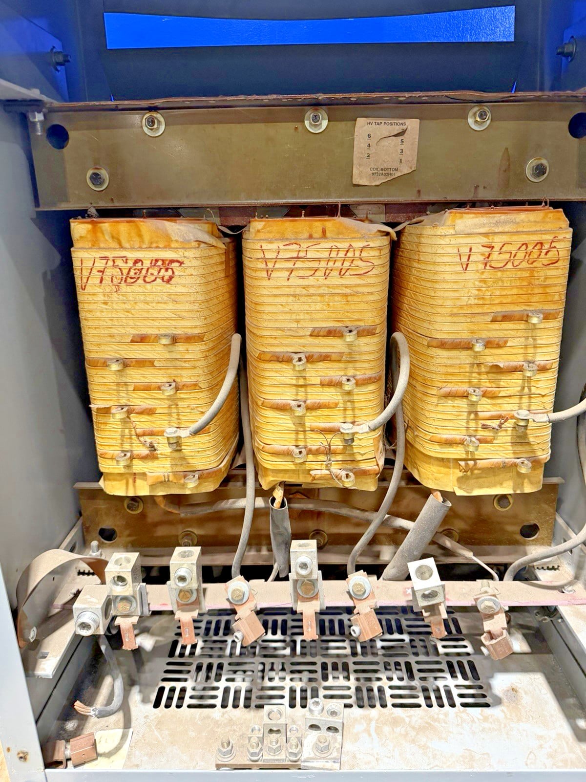 75 KVA 480 Primary, 208Y/120 Secondary, Westinghouse #J89K1037, Transformer, 60 Hz, NEMA 2 - Image 3