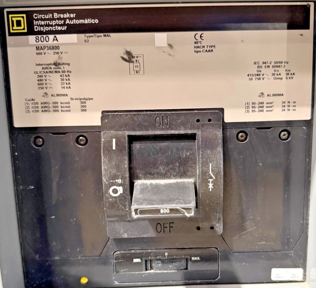800 Amp. Square D 12181096241180001, I-Line Panelboard, 208Y/120 Volts, 3 Phase, w/ metering - Image 6
