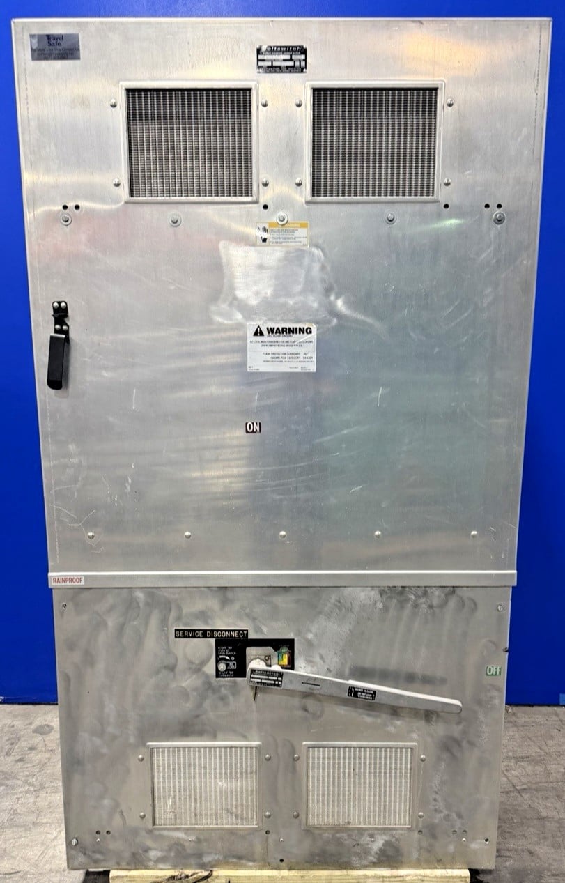 4000 Amp. Boltswitch #SLB3413-G6, bolted pressure, 480 Volts, 3 Pole, 4 Wire, w/ fuses - Image 8