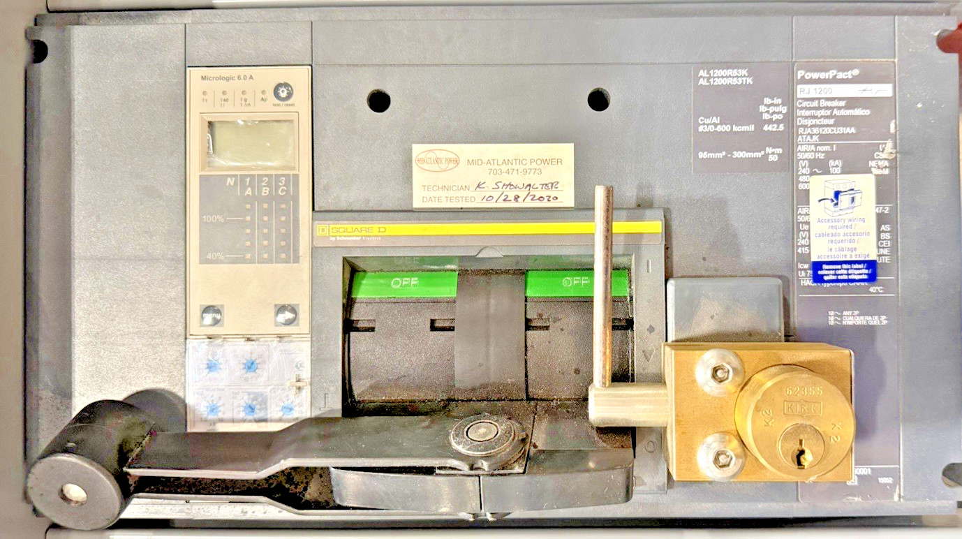 1200 Amp. Square D 44428113070300009, I-Line Main Breaker Panelboard, 480 Volts, 3 Phase, 4 Wire, LSIG main - Image 4