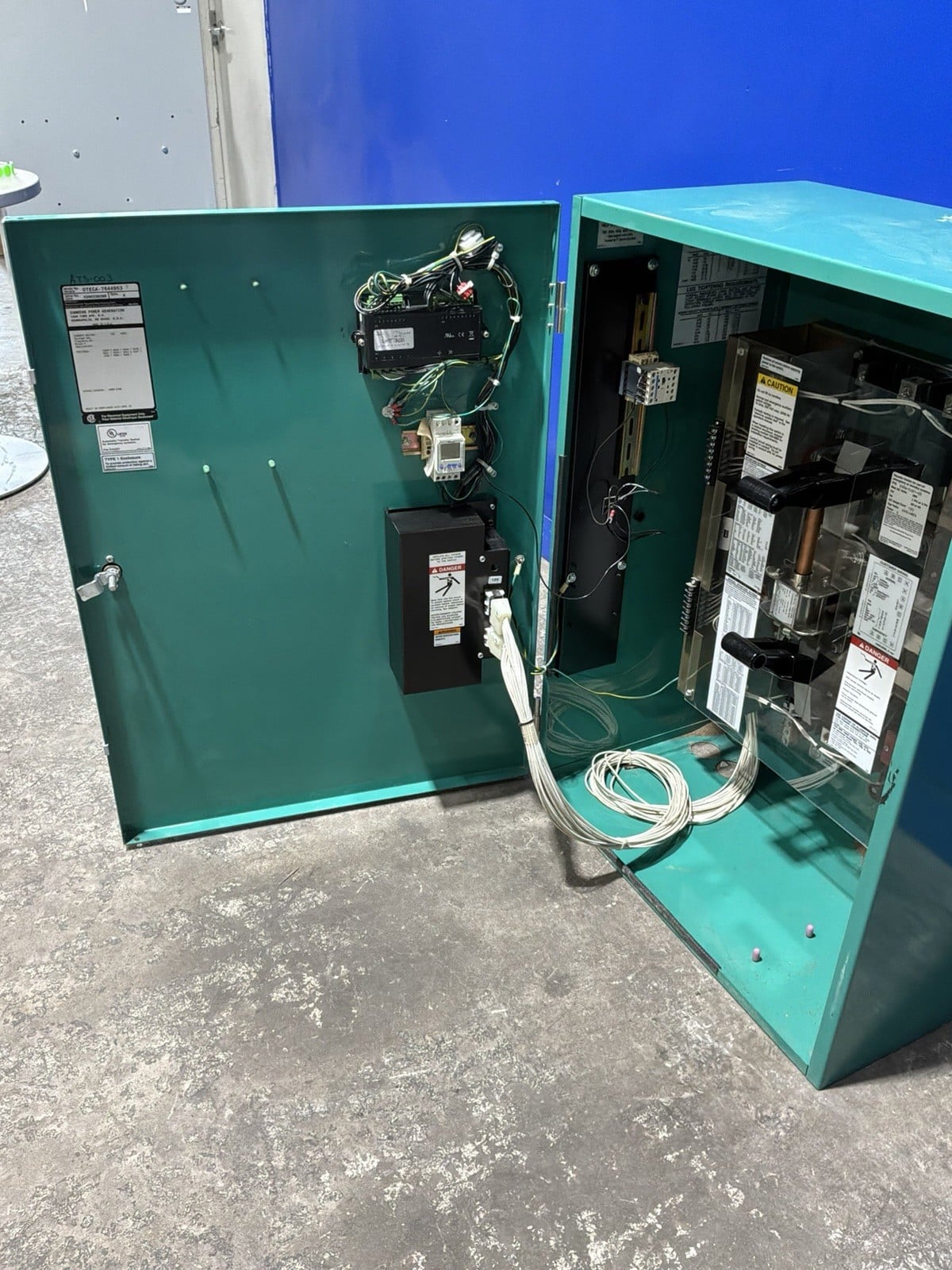125 Amp. Cummins #OTECA-7644953, transfer switch, 480 Volts, 4 Pole, 60 Hz - Image 5