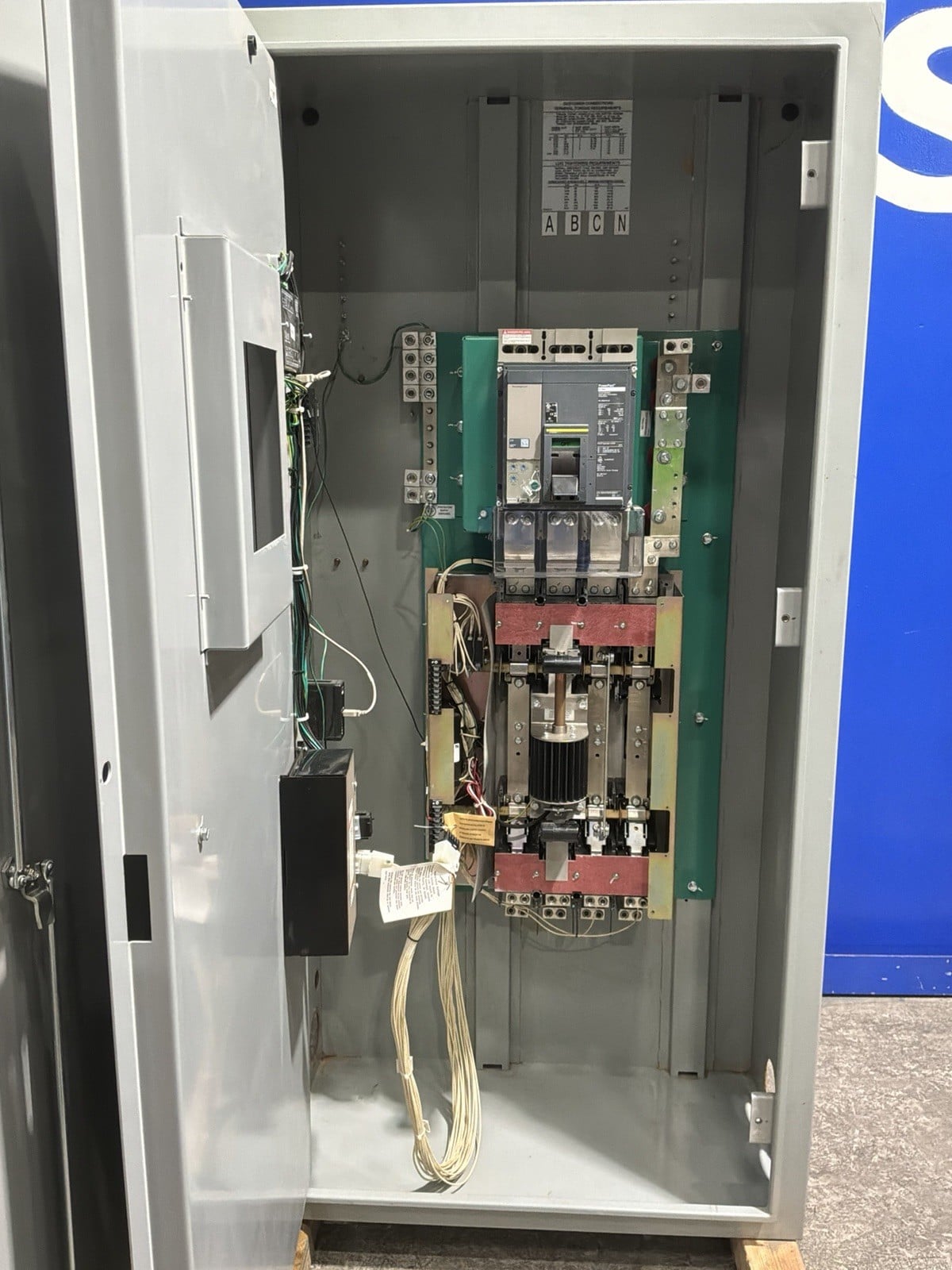 600 Amp. Cummins #E23M231965, Transfer Switch, 480 Volts, 4 Pole, service entrance rated, 60 Hz - Image 6