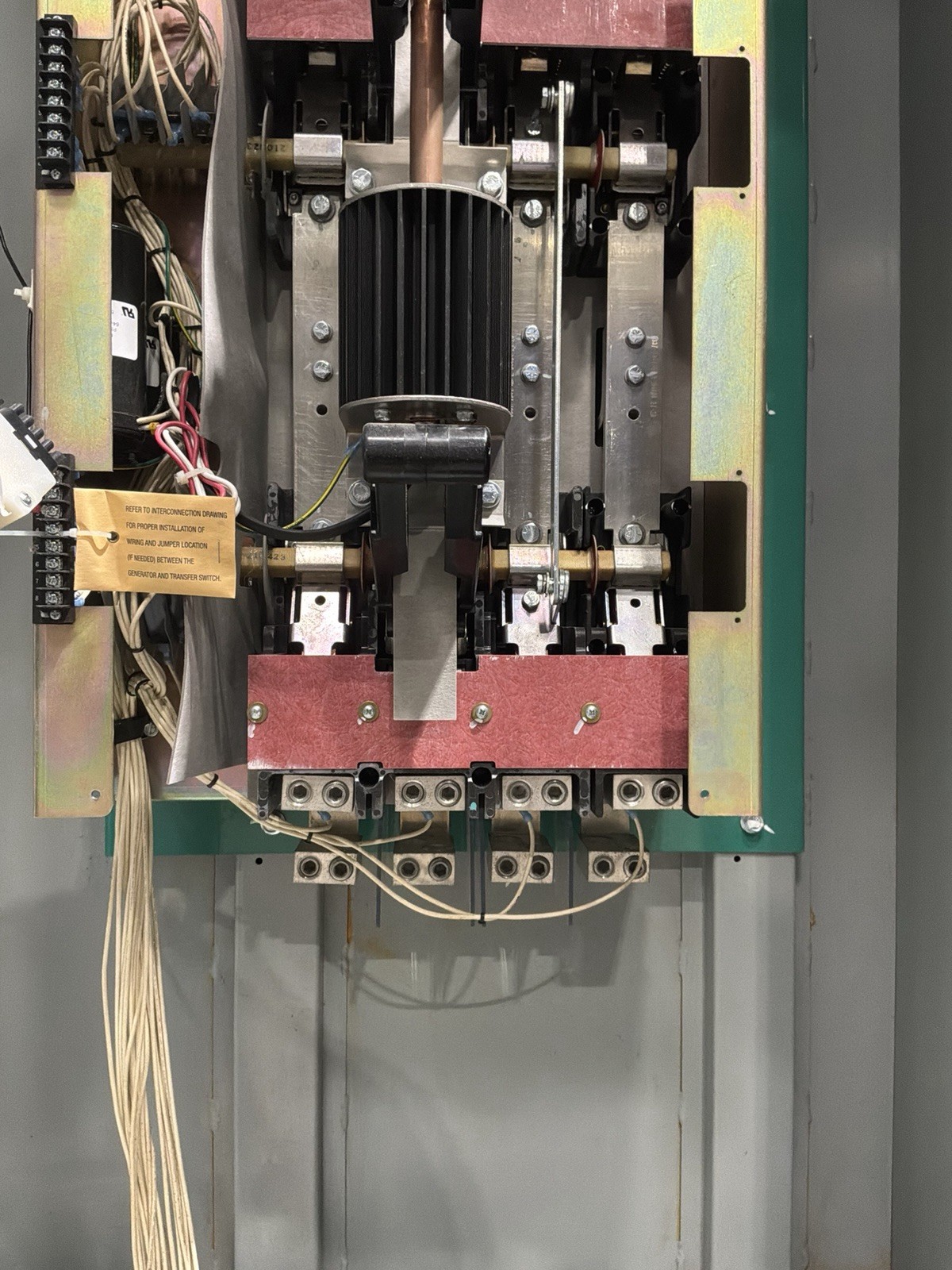 600 Amp. Cummins #E23M231965, Transfer Switch, 480 Volts, 4 Pole, service entrance rated, 60 Hz - Image 9