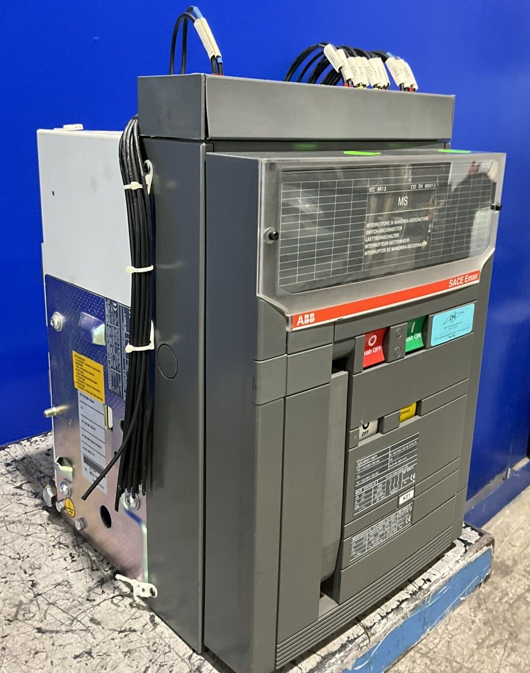 2000 Amps, ABB #BF21118677, Emax circuit breaker, 1000 Volts, 3 Pole - Image 4