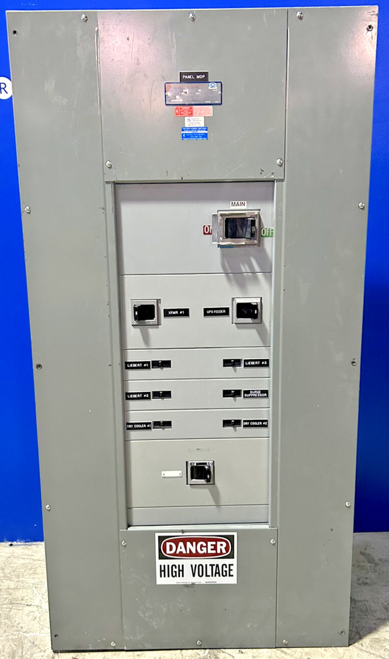 1200 Amp. Chicago Switchboard 16939, ITE Panelboard, 480/277 Volts, 3 Phase, 3 Wire - Image 3