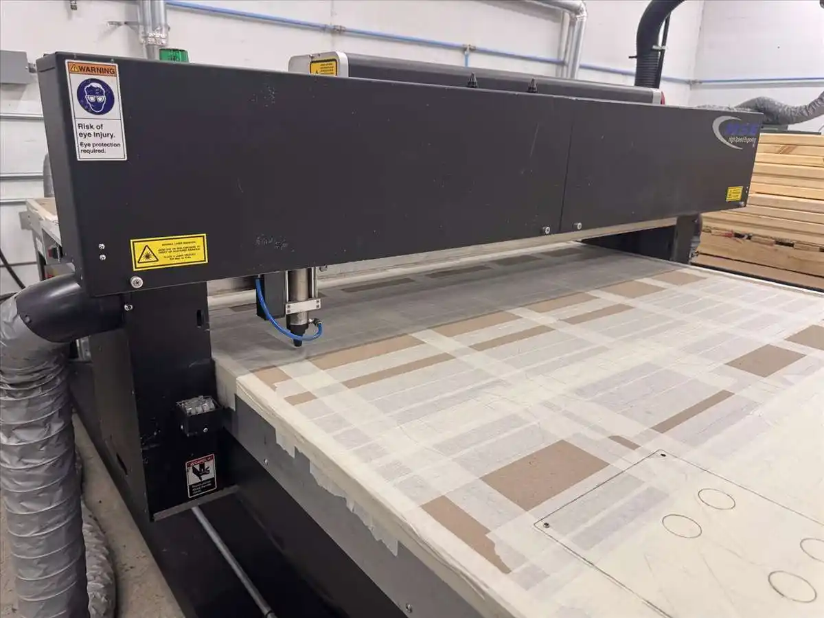 Kern #KER52100-J5 HSE, 400 watt CNC Co2 laser system, 50" x 98" bed, Polyscience DuraChill DCA303D6 chiller - Image 8