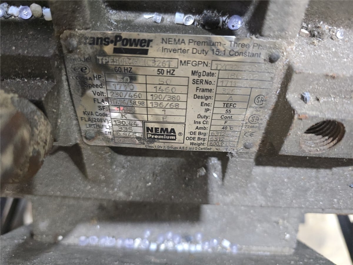 2.5" Davis Standard #Thermatic-250S, extruder, 24:1 L/D, air cooled, 5 barrel zones, 3 downstream zones, 45" - Image 10