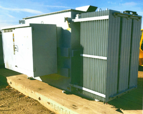 5000 KVA 24,940Y/14,400 Primary, 4160Y/2400 Secondary, Carte, Pad Mount Transformer, oil filled, 3PH, 1999 - Image 4