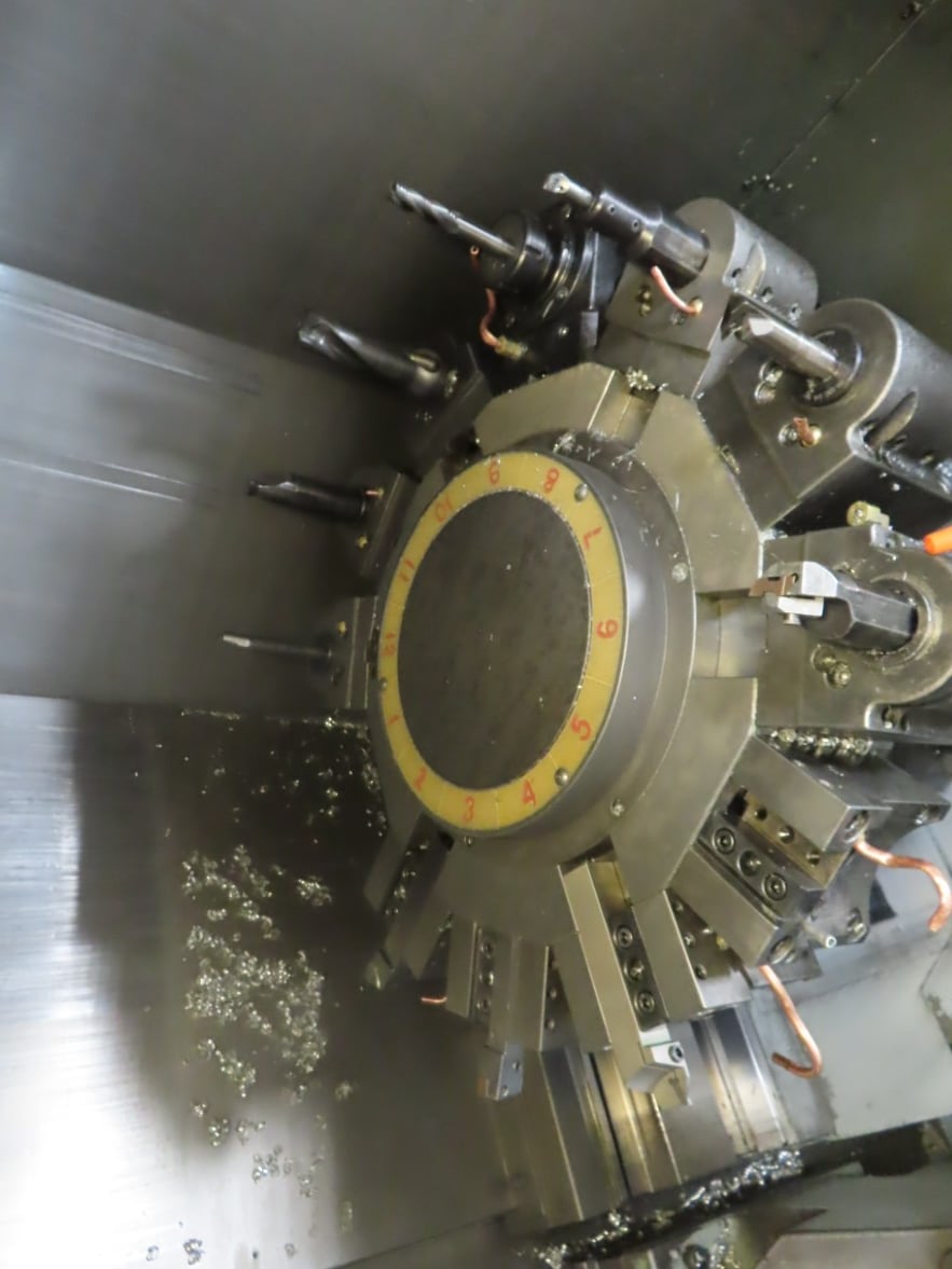 Mori Seiki #NL2500MC/700, CNC Turning Center, 14" max turning diameter, 3.1" bar, 10" chuck, 12 tool, live - Image 9