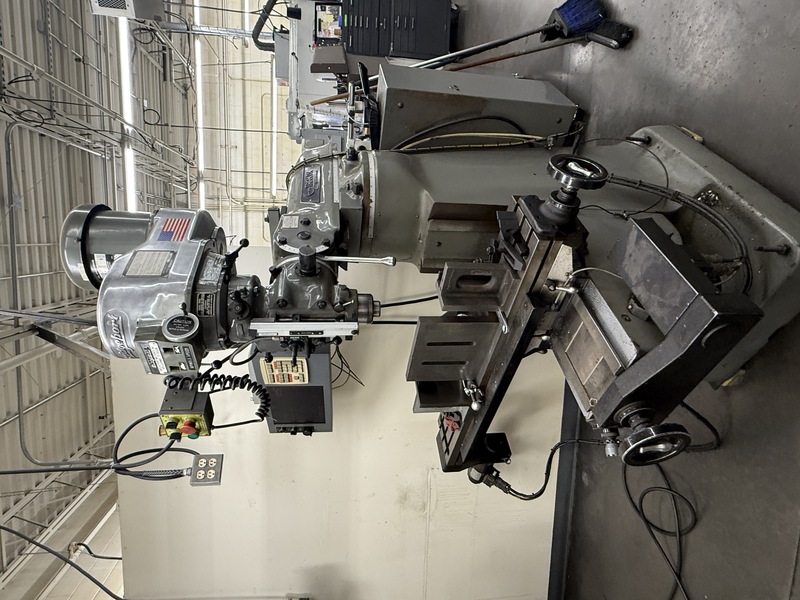 Bridgeport #EZ-Trak, CNC Vertical Mill, 9" x 48" table, 30" X, 12" Y, 16" Z, R8, 60-4,200 RPM, 3 HP, collets - Image 7