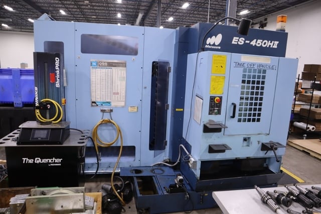 Matsuura #ES-450HZ, CNC Horizontal Machining Center, 60 automatic tool changer, 14,000 RPM, BT40, Fanuc 18i-M - Image 2
