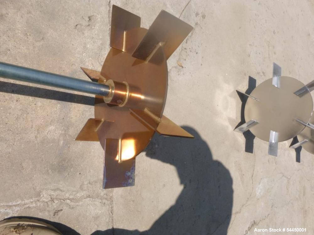 660 gallon Precision Stainless, Reactor, 316L Stainless Steel, 2,500 liter, 48" diameter x 6' 7" H, 50 psi/FV - Image 8