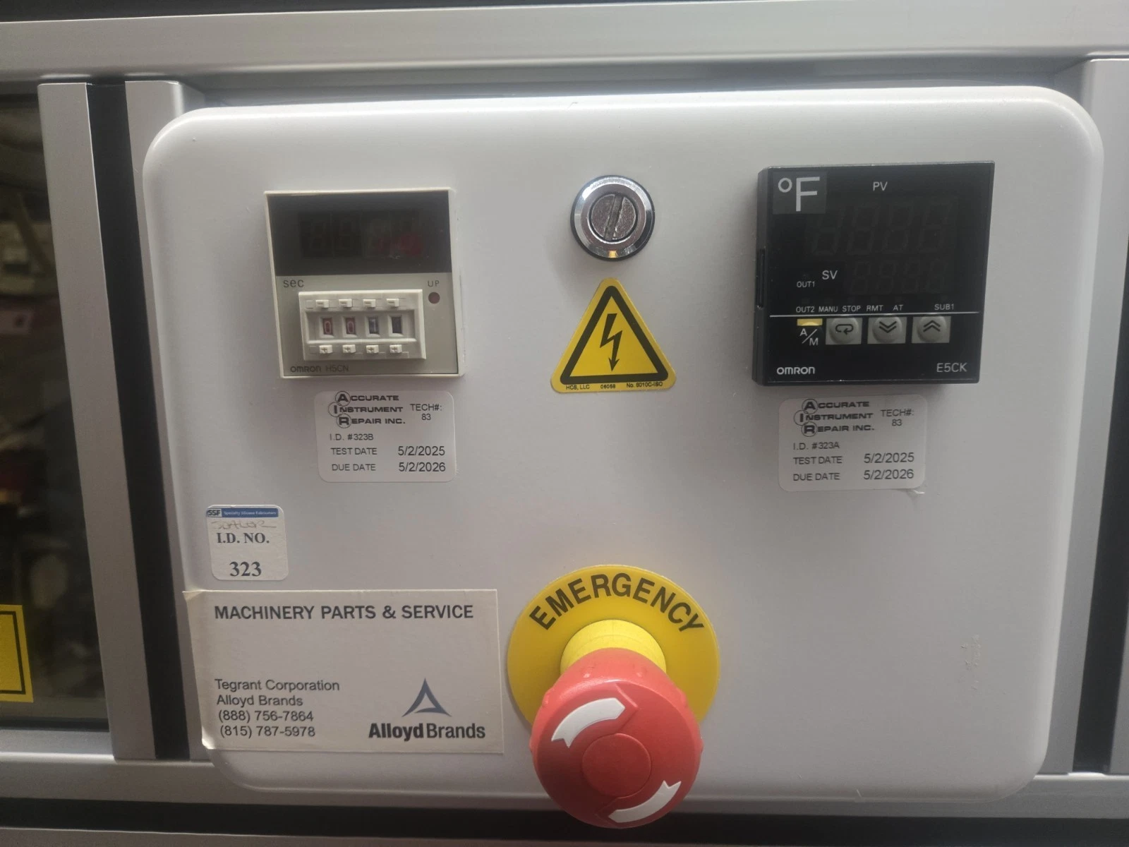 Alloyd #1SM-1216, semi-automatic blister sealer, new, open box - Image 3