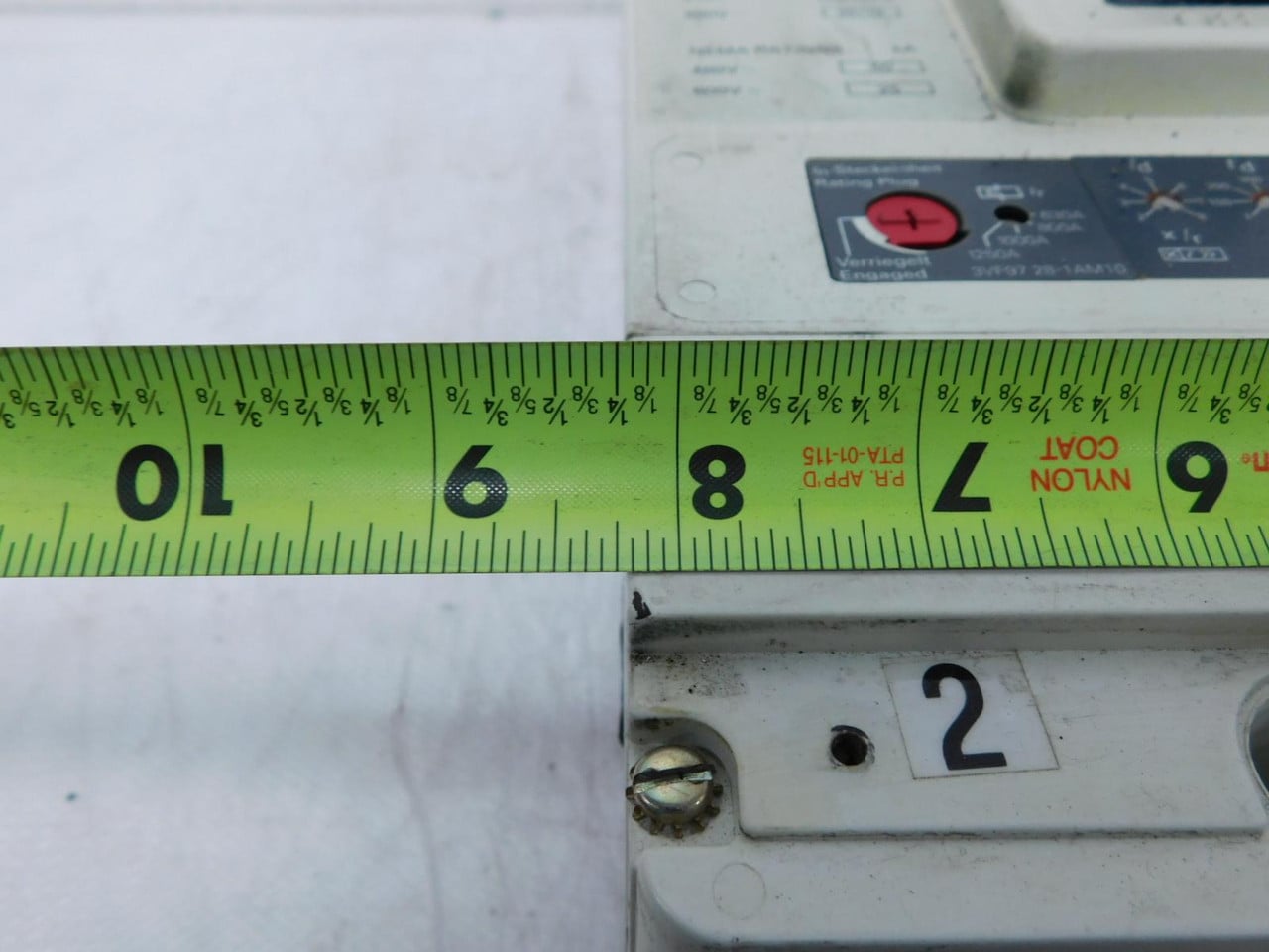 60 Amp, Siemens #3VF7211-1BM60-0AA0, circuit breaker, 3-pole, 690 VAC, 10 kA Icu @ 690 Volts - Image 3