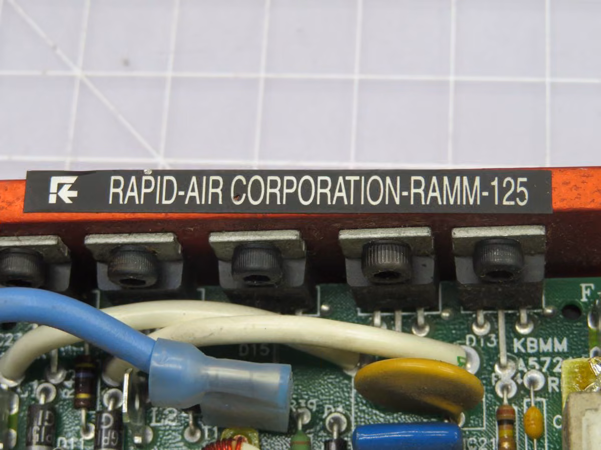 Rapid-Air #RAMM-125, DC Drive - Image 1