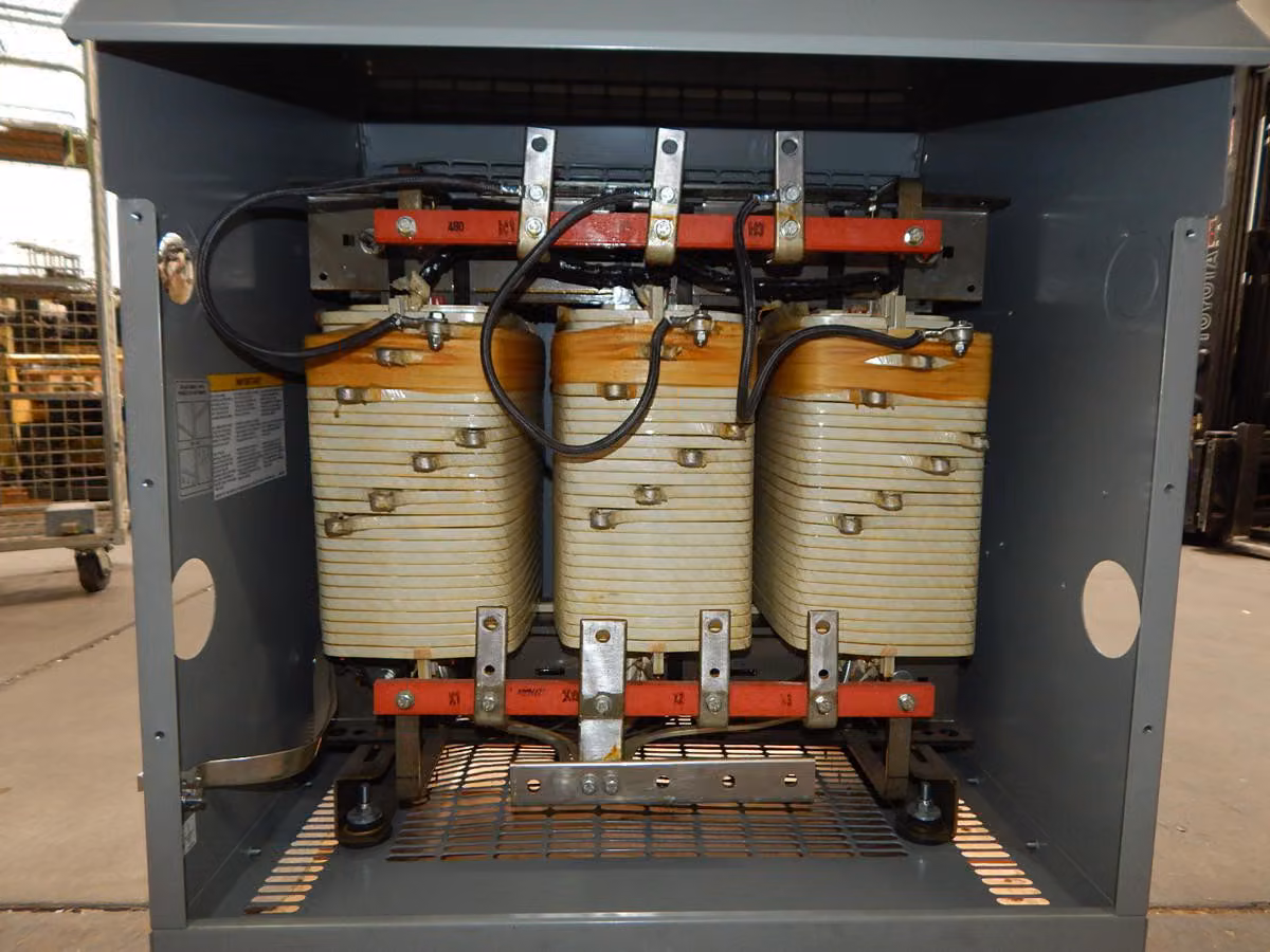 112.5 KVA 480 Primary, 480Y/277 Secondary, Hammond, Sentinel G Power Transformer, 3 Phase, 60 Hz., NEMA 3R - Image 4