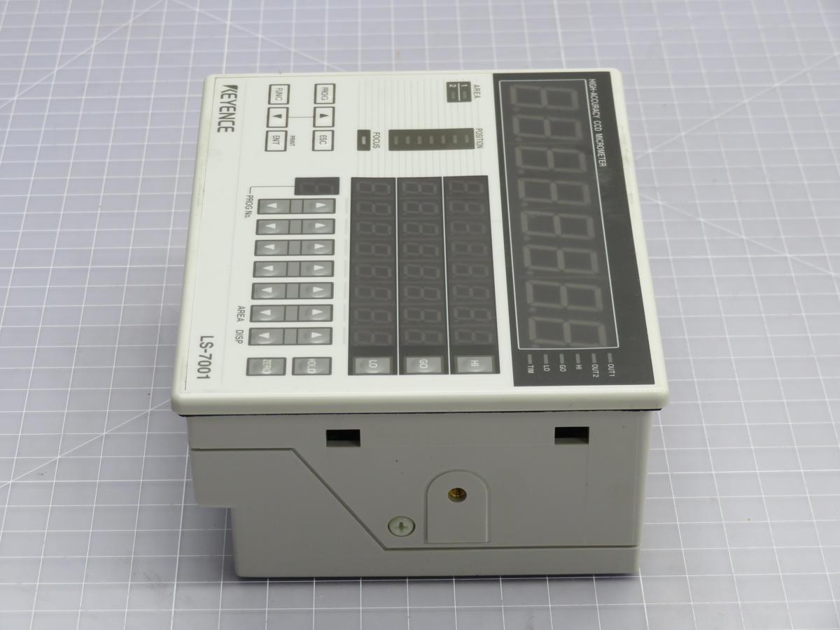 Keyence #LS-7001, Sensor Head, 0.05-10 mm Range, 0.01 M Resolution, 2400 Samples/Sec - Image 1