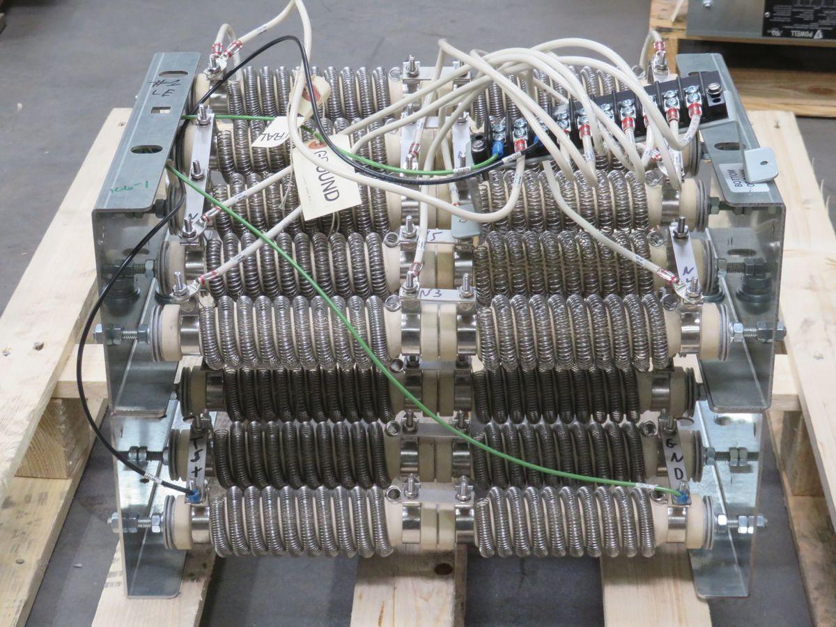 Powell #S-NGD27CM-1P20D0E-2, neutral grounding resistor, 480/277 Volts, 138.6-27.7 Ohms - Image 1