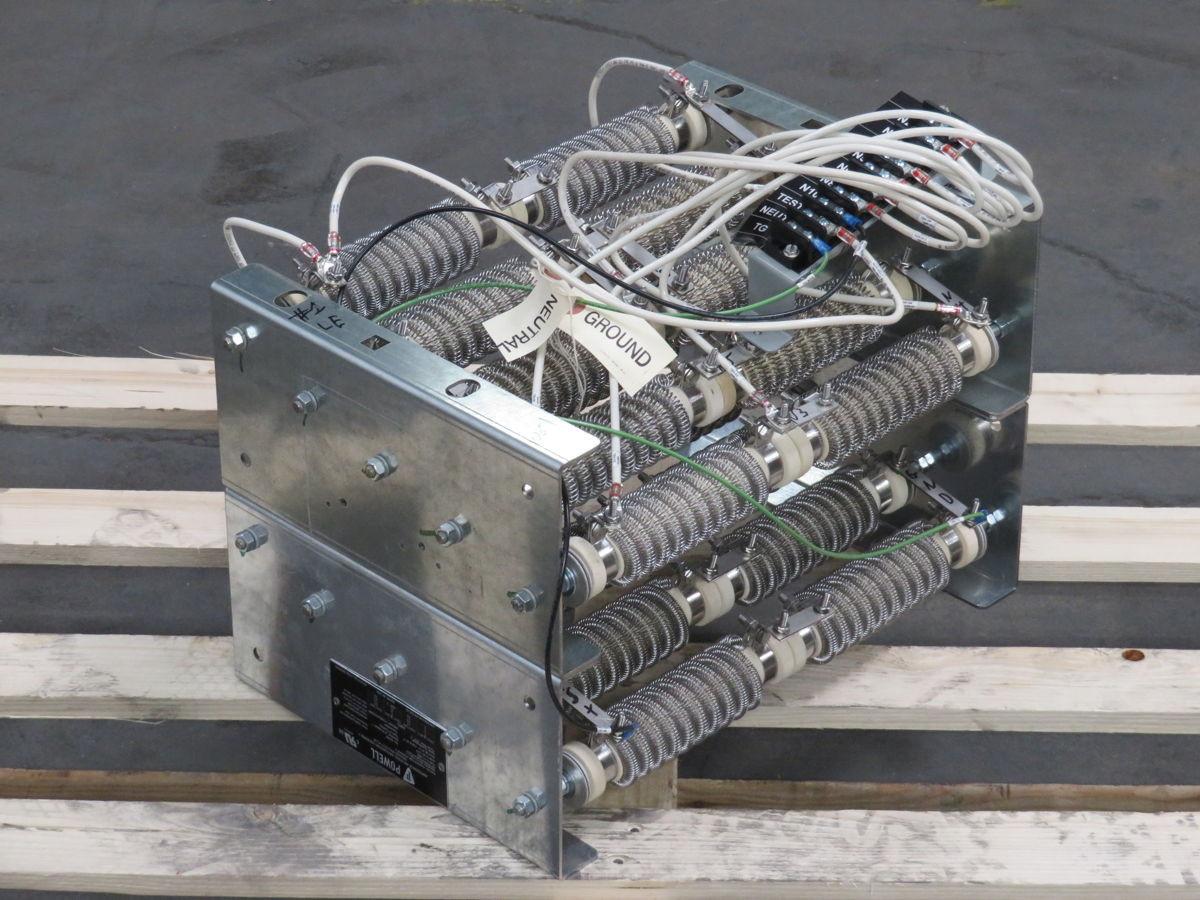 Powell #S-NGD27CM-1P20D0E-2, neutral grounding resistor, 480/277 Volts, 138.6-27.7 Ohms - Image 2