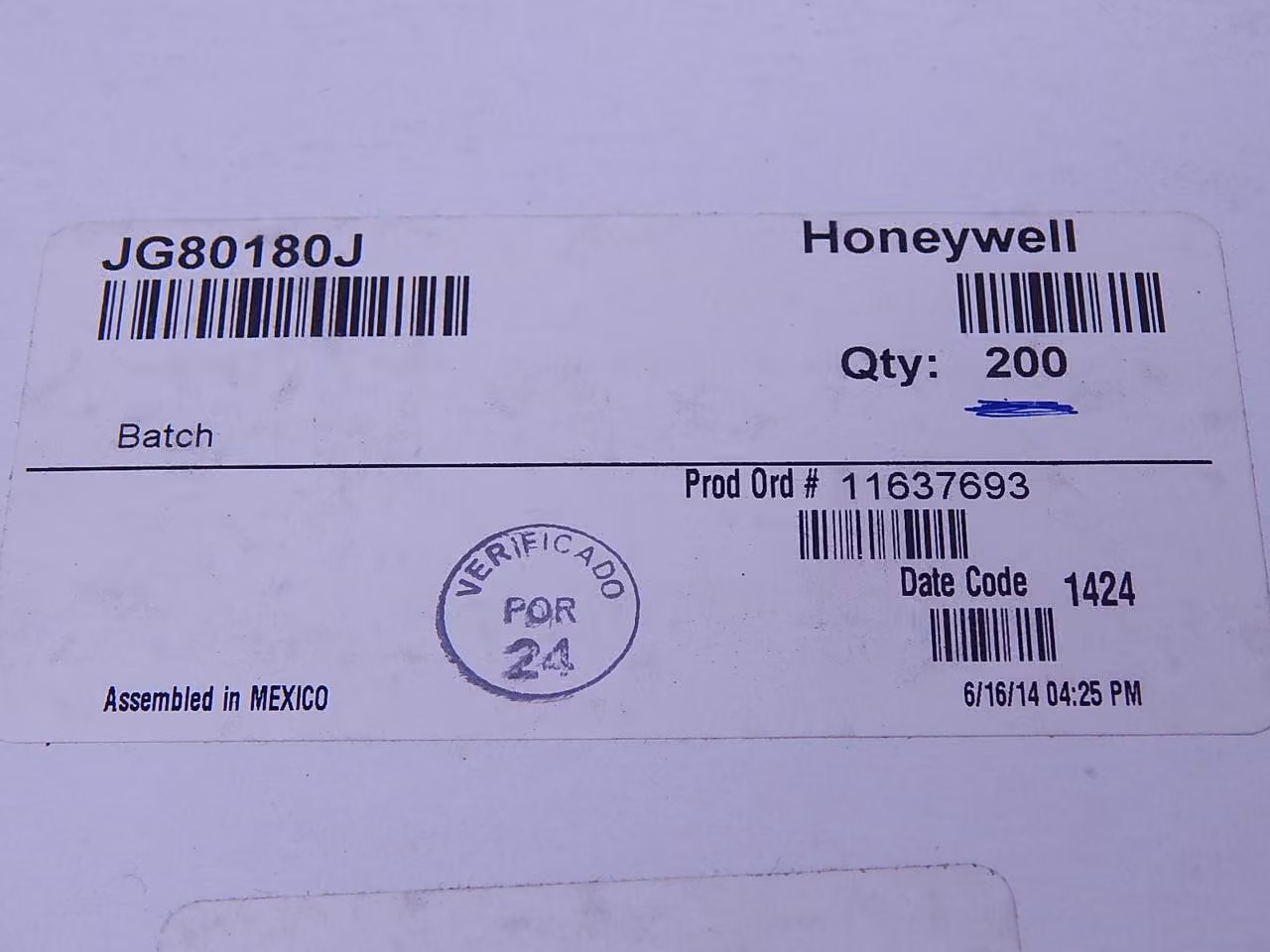 Honeywell #11SM1-T, basic snap action switches, LOT of 200 - Image 8