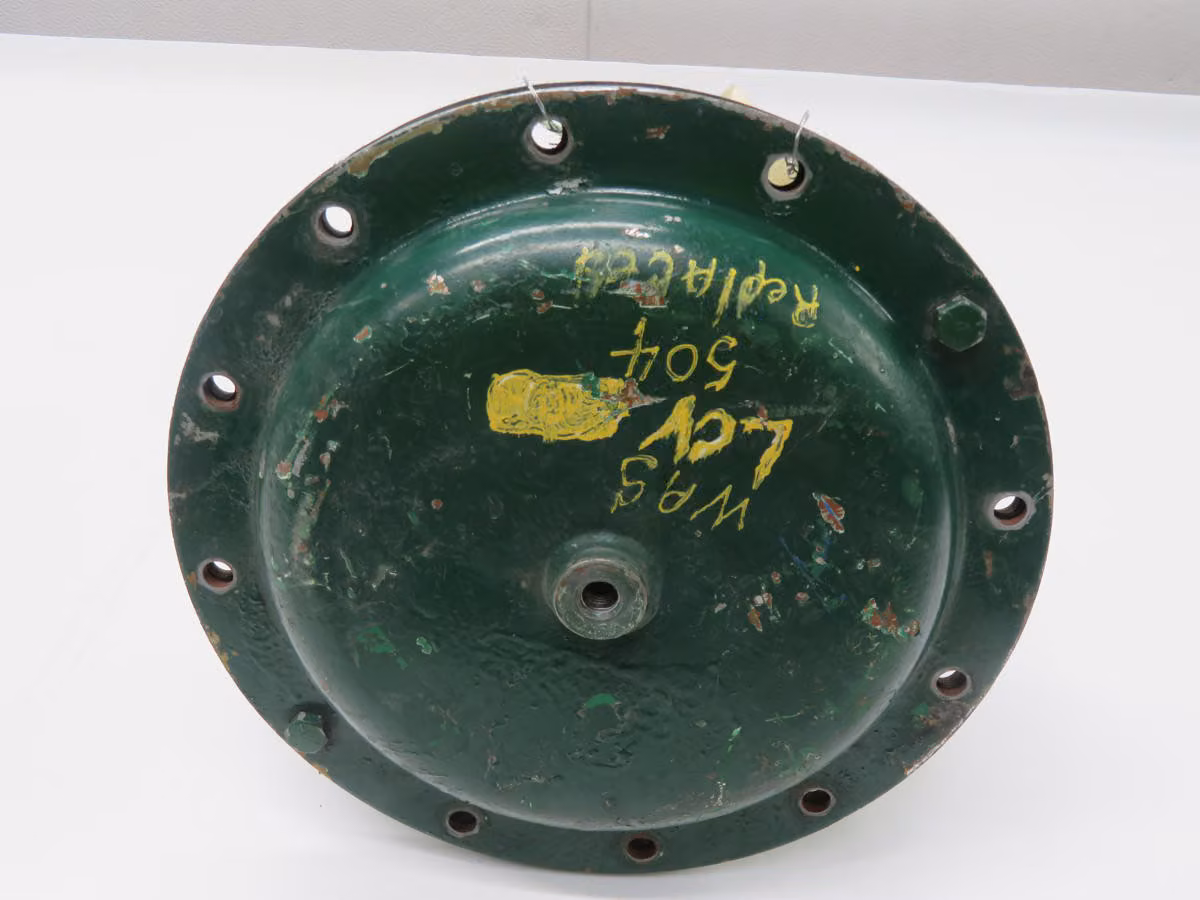 Fisher #657-ES, Pneumatic Steel Flanged Control Valve - Image 1