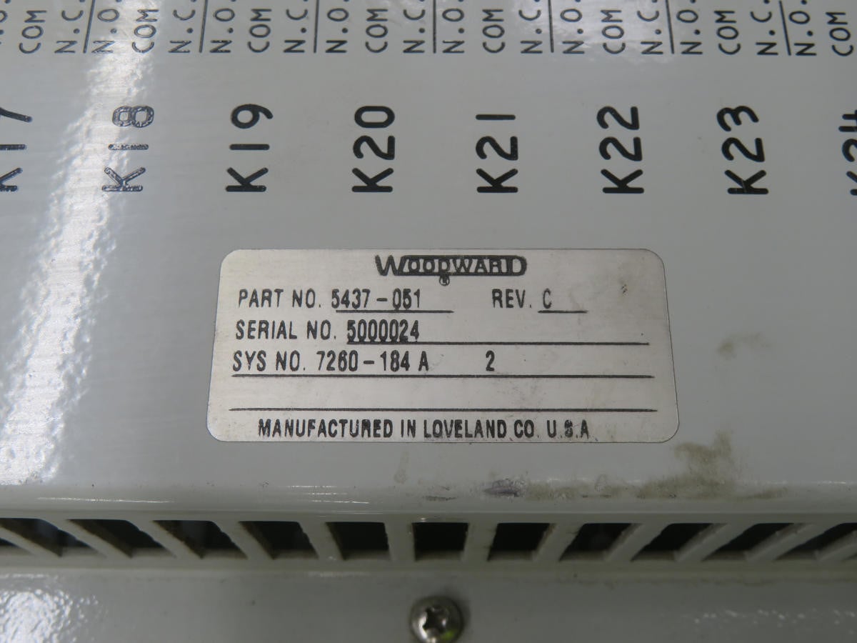 Woodward #5437051, Relay Interface Module - Image 3