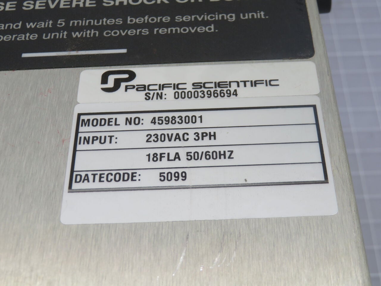 Pacific Scientific #45983001, Servo Drive Amplifier - Image 5