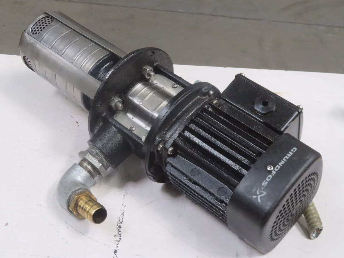 Grundfos #MTR8-2/2-1, vertical multistage centrifugal pump, A-WB-A-HUUV - Image 1