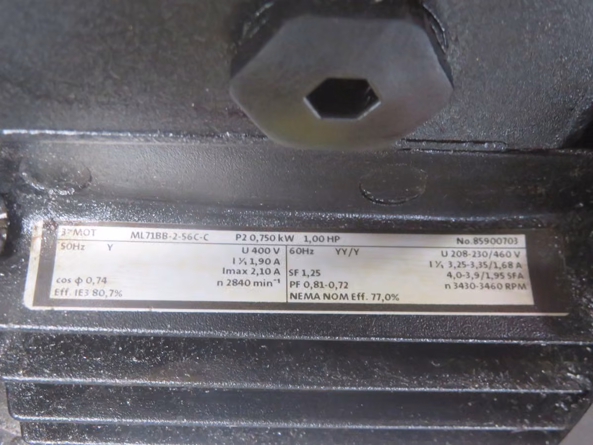 Grundfos #MTR8-2/2-1, vertical multistage centrifugal pump, A-WB-A-HUUV - Image 5