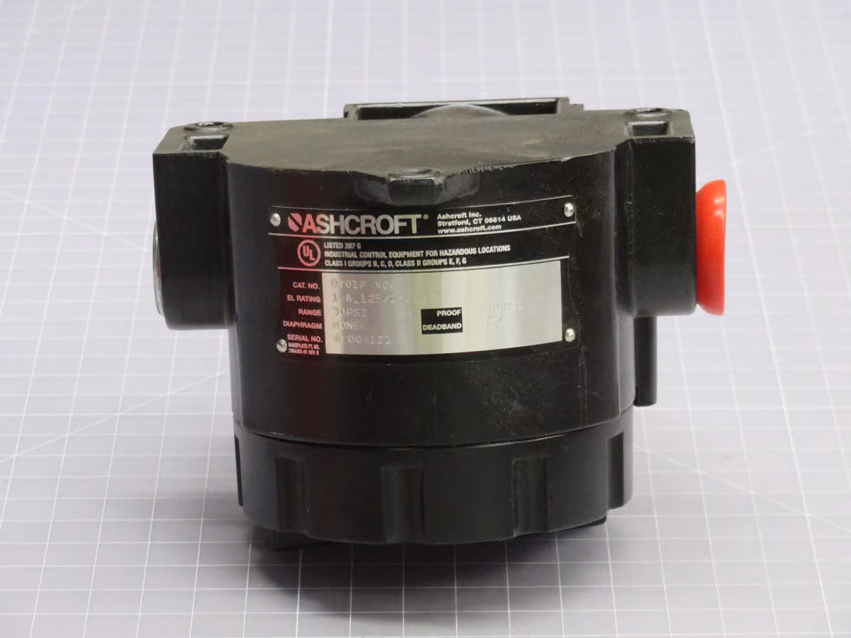 Ashcroft #B761P-X06, pressure switch - Image 1