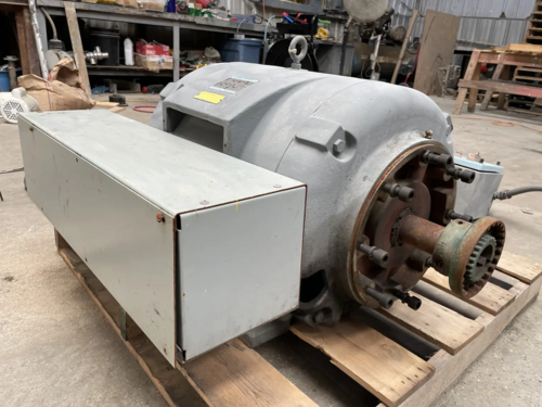 100 HP 3545 RPM Marathon #4A-405TSTDS7243AN-W, electric motor, type TDS, Frame 405TSC, 230 Volts, 228 amps - Image 4
