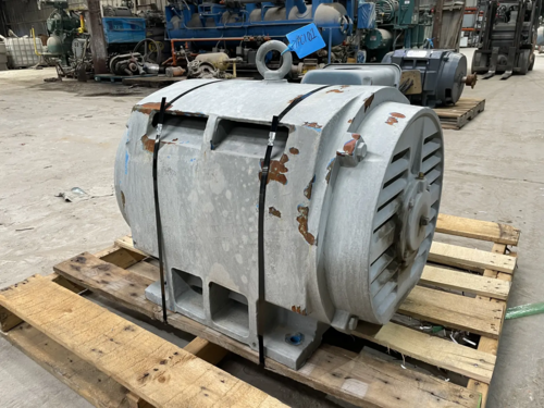 300 HP 3570 RPM Ram Industries, high efficiency refrigeration duty screw compressor motor, Frame 445TS, 460 - Image 6