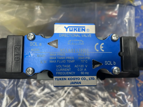 Frick #951A0113H01, Yuken solenoid valve - Image 3