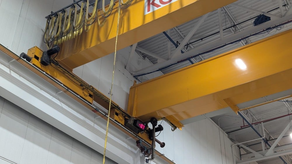 60 Ton, KONE, 60' 0" Span, 30' Lift, Class D, Pendant, VFD All Motions, 2007, Qty 2 Avail [#2788] - Image 3