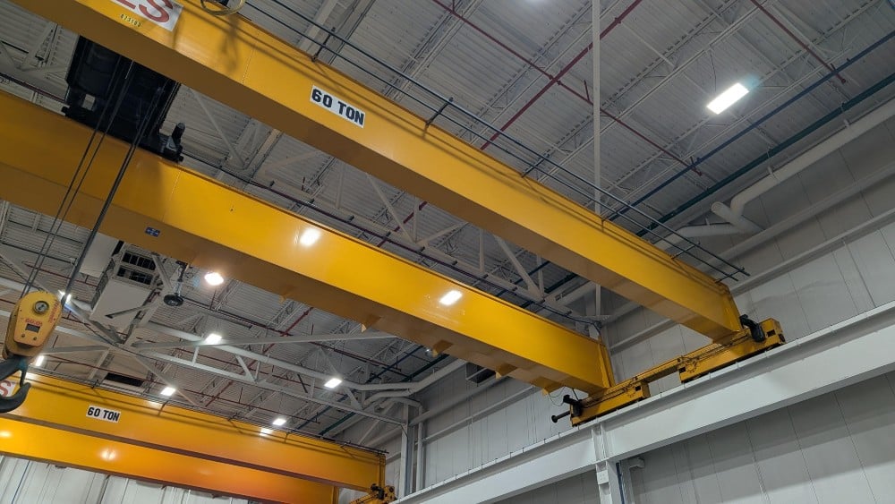 60 Ton, KONE, 60' 0" Span, 30' Lift, Class D, Pendant, VFD All Motions, 2007, Qty 2 Avail [#2788] - Image 5