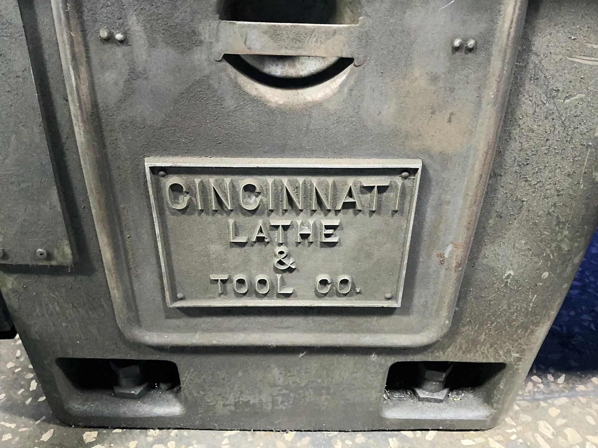 18" x 54" Cincinnati #TRAY-TOP-CINTILATHE, Lathe, 10" 3-jaw chuck, 1-1/2" bore, 3 HP, w/ attachments, 220/440 - Image 1