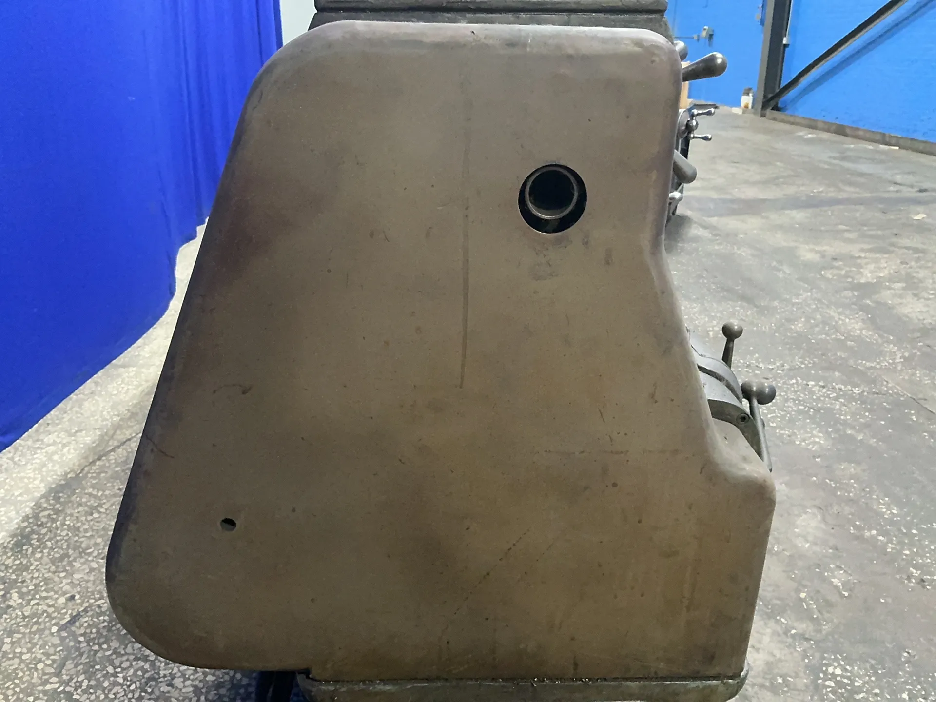 18" x 54" Cincinnati #TRAY-TOP-CINTILATHE, Lathe, 10" 3-jaw chuck, 1-1/2" bore, 3 HP, w/ attachments, 220/440 - Image 3