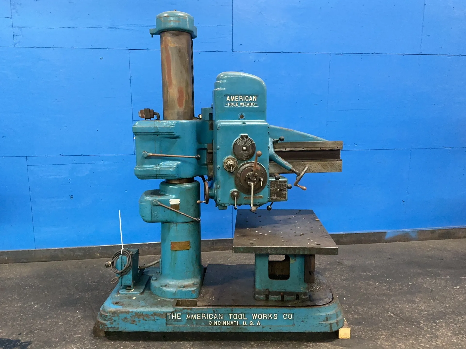 3' -9" American Tool Works Hole Wizard, Radial Arm Drill, 220 V. - Image 2