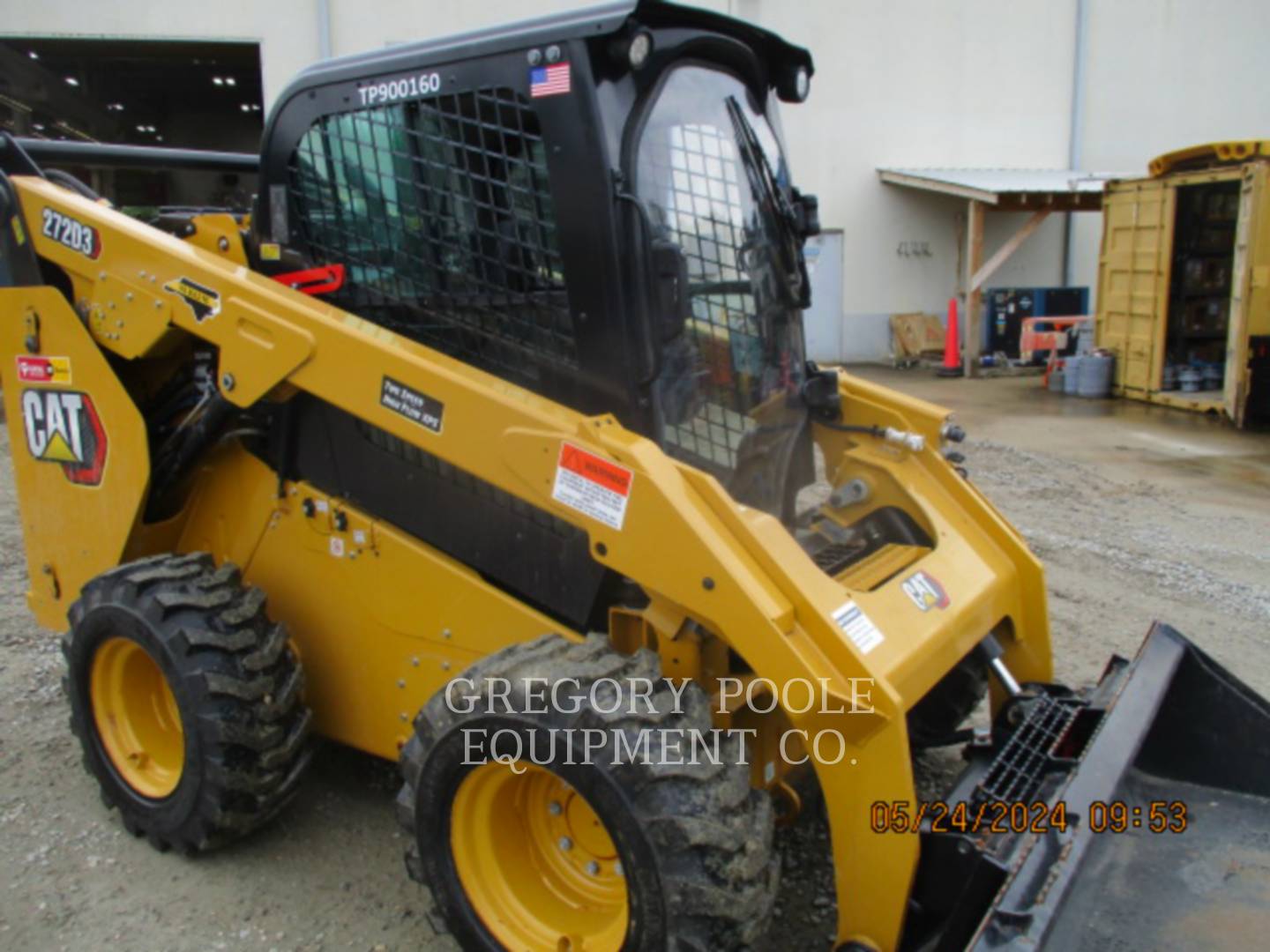 Cat 272D3, Skid Steer Loader, 2275 hours, S/N: TP900160, 2022 - Image 2