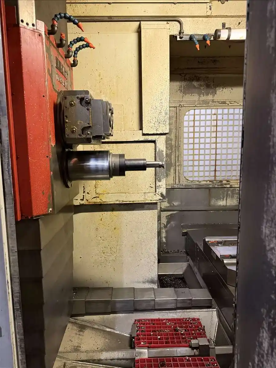 Trevisan #DS450/130C, CNC horizontal machining center, Fanuc 31iA, 42.1" X, 31.5" Y, 35.4" Z, 3000 RPM, 46 - Image 4
