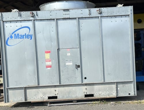 Marley #NC83031GG-07, Cooling Tower, 347 GPM, 20 HP, Eaton motor starter & disconnect, ladder & railing - Image 8