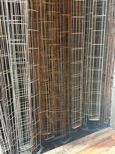 Donaldson Torit Baghouse Oval Filter Cages (180 available) 8' filter cage length, fits RF, RFT, RFW & RA - Image 3