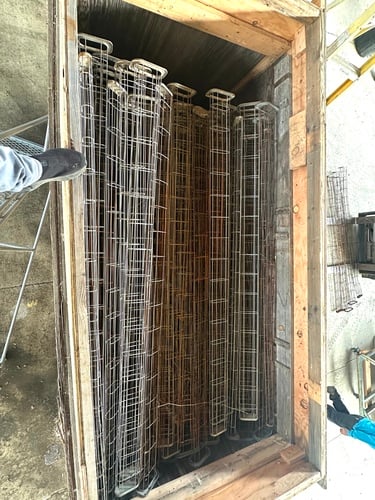 Donaldson Torit Baghouse Oval Filter Cages (180 available) 8' filter cage length, fits RF, RFT, RFW & RA - Image 6