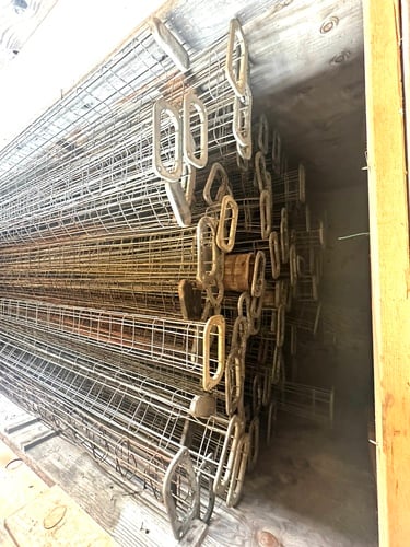 Donaldson Torit Baghouse Oval Filter Cages (180 available) 8' filter cage length, fits RF, RFT, RFW & RA - Image 7